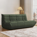 3-Seater Giant Loveseat Boneless Bean Bag Chair for Adults - Teddy Fleece Fireside Accent Chair with Memory Foam, Comfy Lazy Floor Sofa Couch Chaise Lounge for Living Room Bedroom Theater