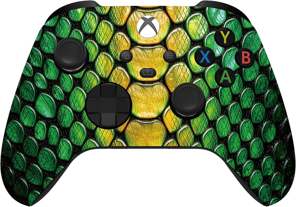Custom Controllerzz Wireless Controller for Microsoft Xbox Series X/S & Xbox One - Custom Soft Touch Feel - Custom Series X/S Controller (X/S Viper Grid)