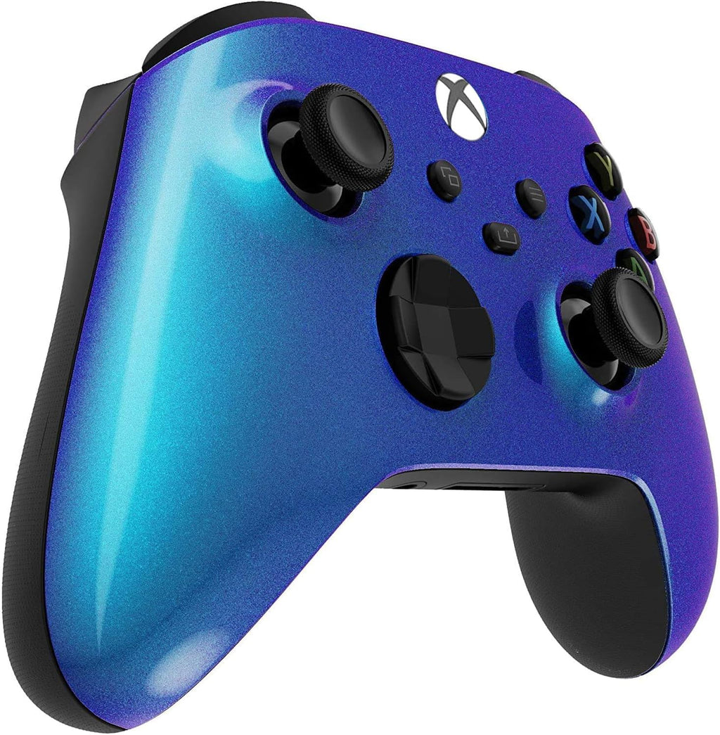 Custom Controllerzz Wireless Controller for Microsoft Xbox Series X/S & Xbox One - Custom Soft Touch Feel - Custom Xbox Series X/S Controller (X/S Chameleon)