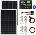 ExpertPower Solar Panel Kit | 200-watt 12-Volt Mono Solar Panel + MPPT 20A 12V/24V Solar Charge Controller, for RV, Marine, Cabin, Off-Grid DIY, Solar Projects and More