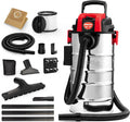 Shop-Vac 6 Gallon 4.0 Peak HP Wet/Dry Vacuum, Wall Mountable Compact Shop Vacuum with Up to 20 ft Extra Long Hose & Accessories - Ideal for Jobsite, Garages, Car & Workshops