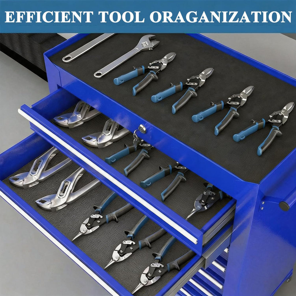 7 Drawers Tool Cart on Wheels, Multifunctional Rolling Tool Chest Tool Storage, Drawers Rolling Tool Trolley Organizer Tool Case for Garage,Warehouse,Workshop,Repair Shop (7 Drawers-Blue)