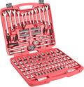 Great Neck GN175 175 Piece Mechanic's Tool Set, Mechanic Tool Kit, SAE And Metric Tool Set, Mechanical Tool Set, Auto Tool Set, Tool Box Set
