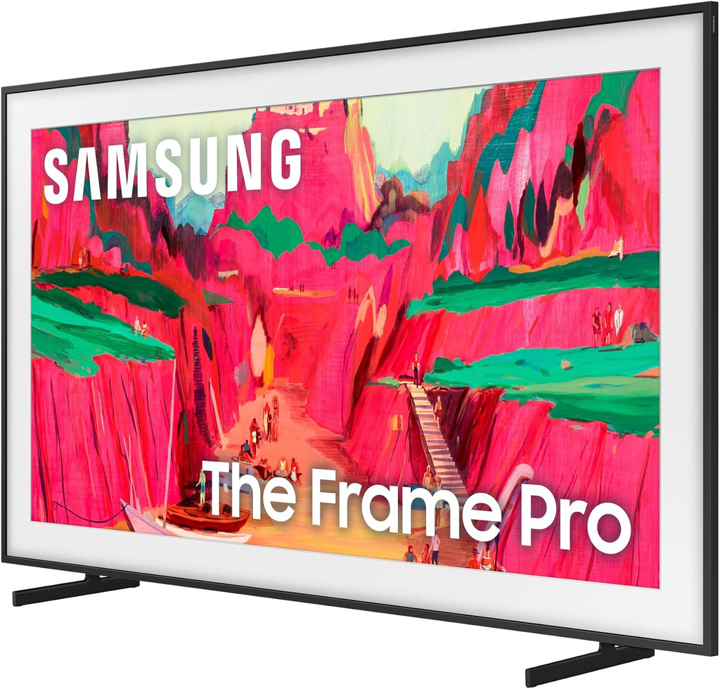 Samsung QN75LS03FWFXZA 75 Inch The Frame Pro Wireless 4K Neo QLED TV with a HW-S800D 3.1.2 Ch Soundbar and Subwoofer with Dolby Atmos (2025)