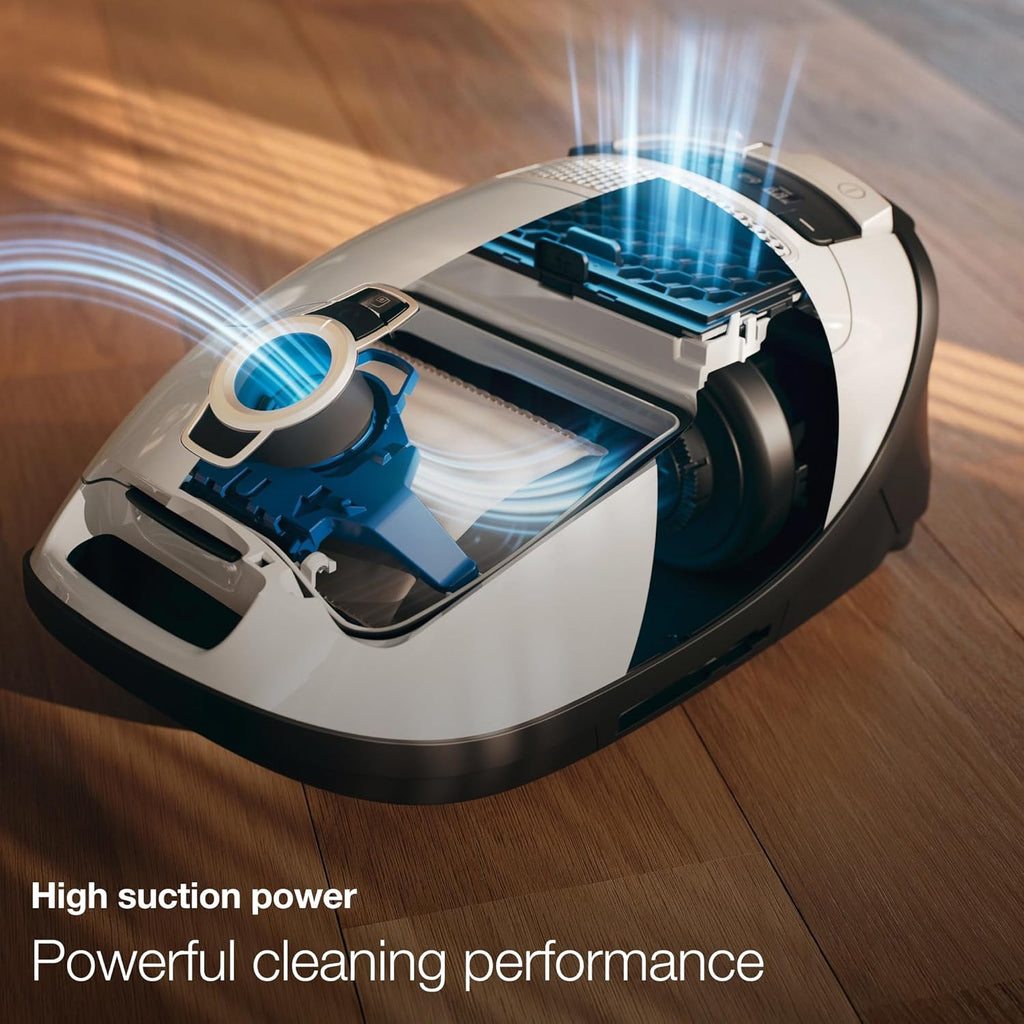 Miele Complete C3 Kona Powerline Vacuum Cleaner for Heavy Duty Carpets, in Obsidian Black