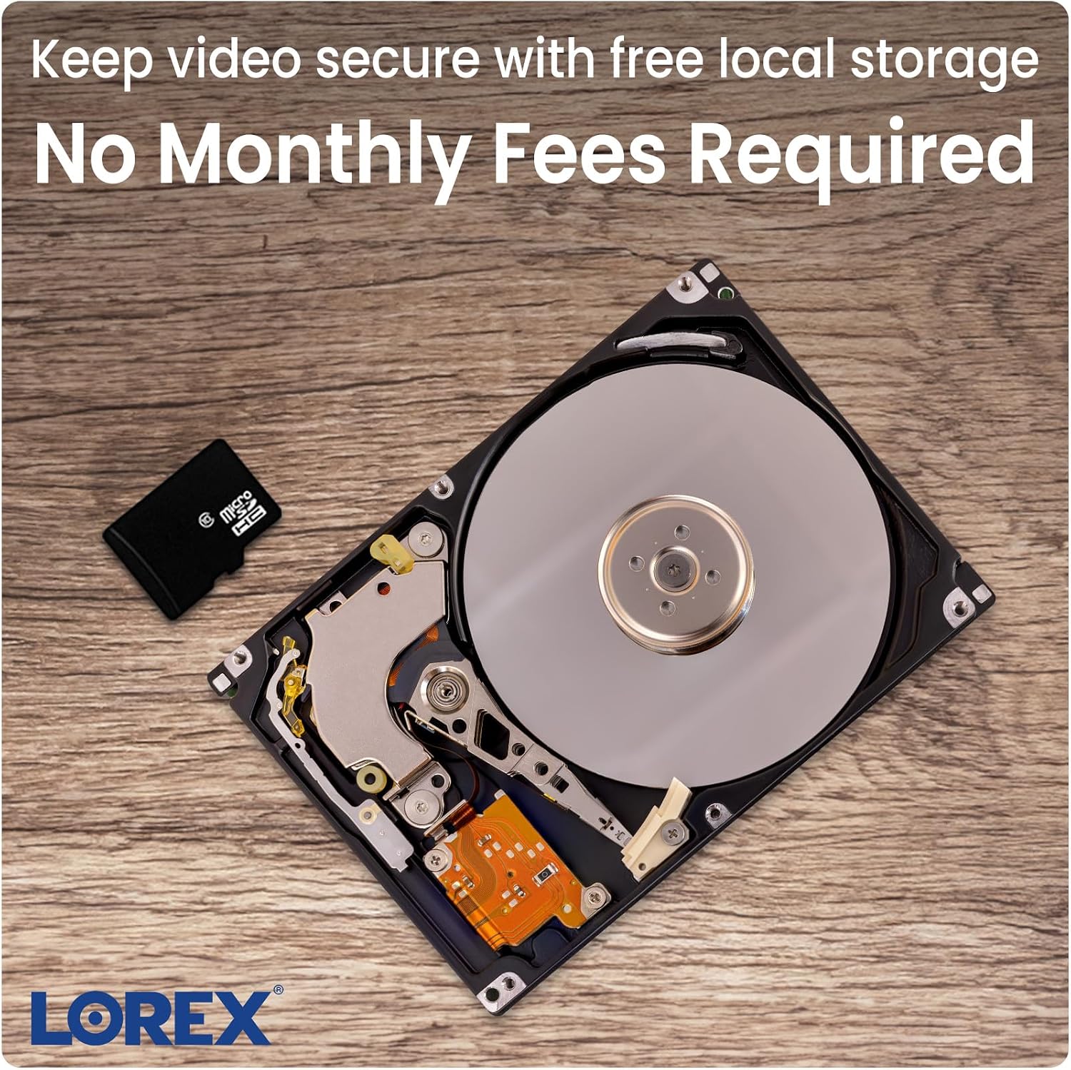Lorex 2K Wired WiFi Smart Video Doorbell Camera | No Subscription Fee | 32GB MicroSD Card Included | Smart Security Lighting | Night Vision | Motion Detection | IP65 | Requires Existing Wiring | White