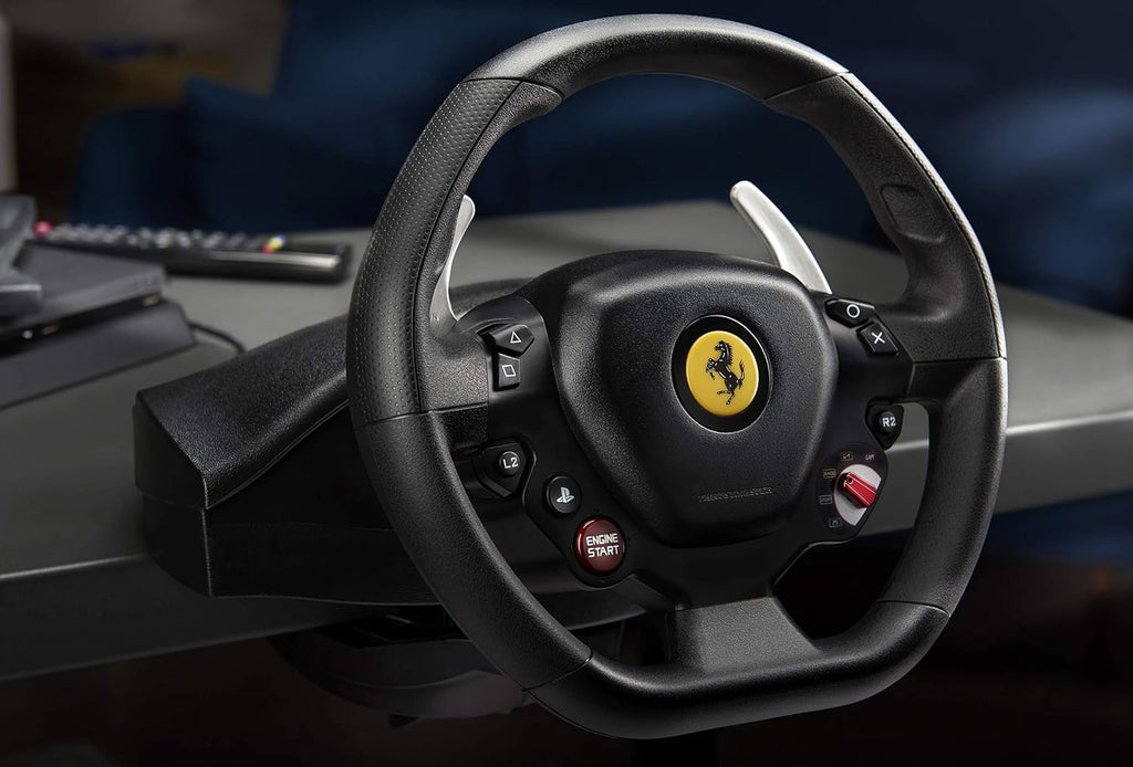 Thrustmaster T80 Ferrari 488 GTB Edition Racing Wheel (compatible w/ PS5, PS5 Pro, PS4 & PC)