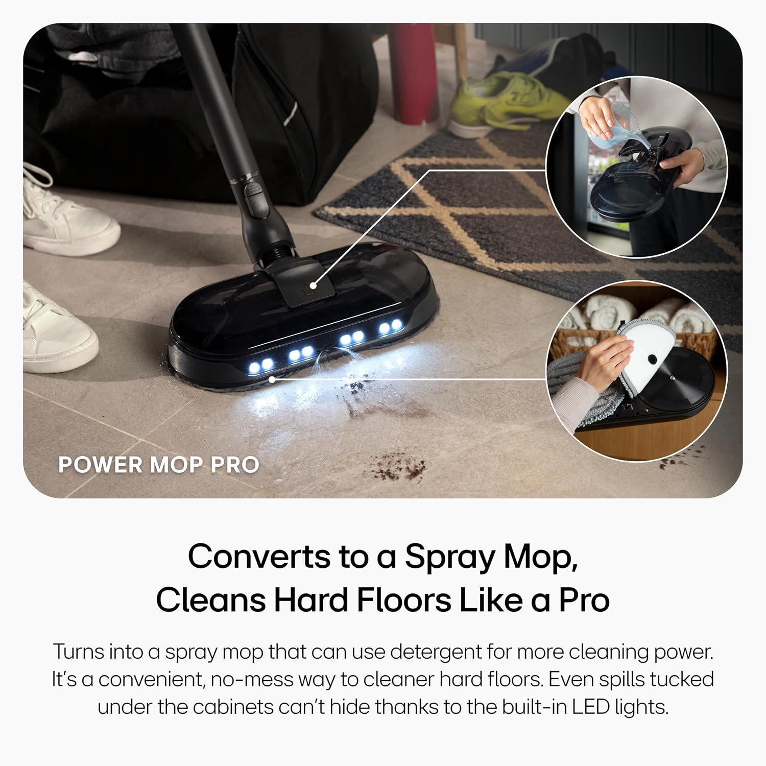 LG CordZero A949 - Cordless Stick Vacuum Cleaner with Auto-Empty Base, 200 Minute Runtime w/Extra Rechargeable Battery, Power Mop, Dual Floor Max, Lightweight, Cleaning for Carpet, Hardwood, Pet Hair
