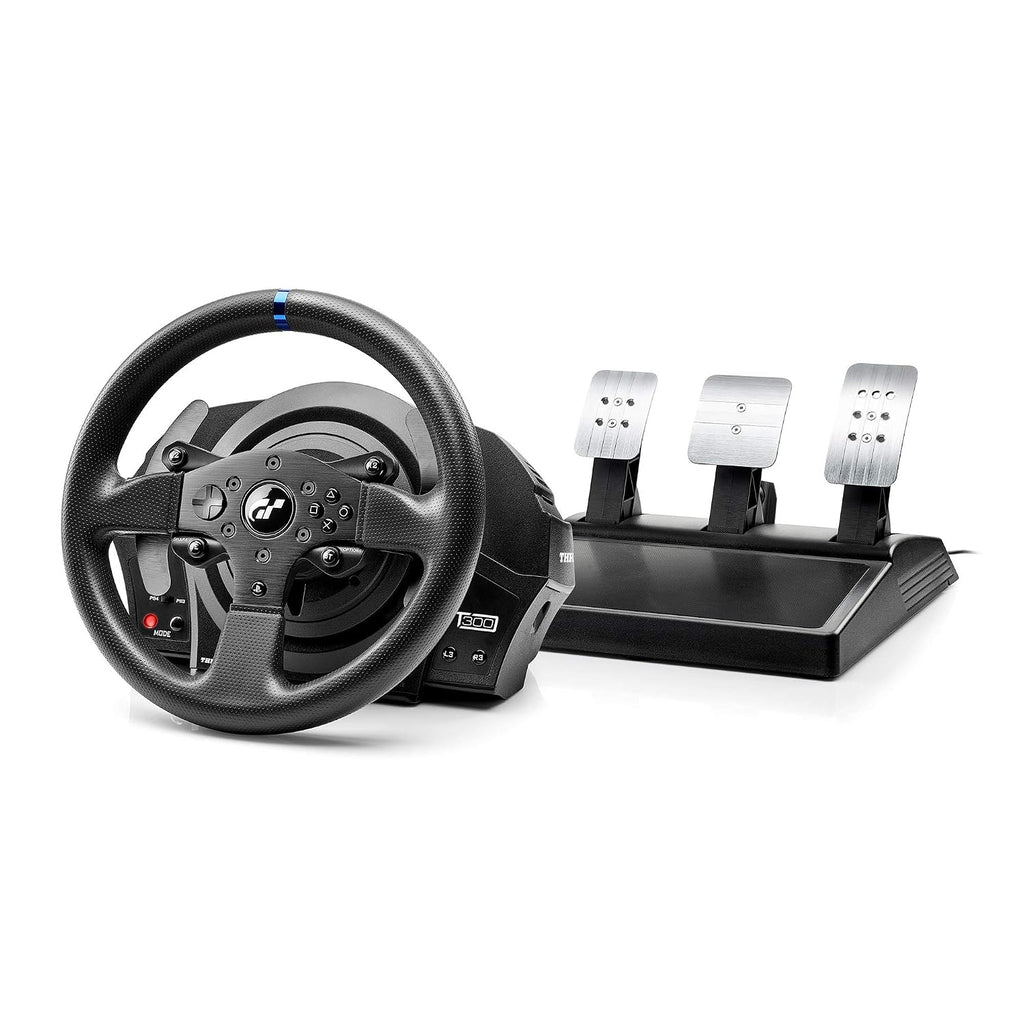 Thrustmaster T300RS GT Steering Wheel Set – Premium Force Feedback Sim Racing Wheel & Pedals for PS5, PS4 & PC | Realistic Driving Simulator for Sim Racing