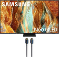 Samsung QN85QN70FAFXZA 85 Inch Neo QLED 4K Smart TV with an Austere 5S-4KHD2-2.5M V-Series 2.5m Premium 4K HDR HDMI Braided Cable (2025)