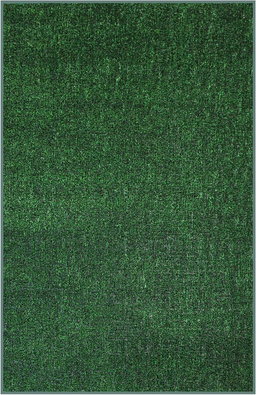 KOECKRITZ Outdoor Turf Rug – Weather-Resistant Artificial Grass Carpet for Patio, Deck, Porch, Gazebo, Boat & Pool – Lightweight, Fade-Resistant - 11' x 11' Holly Leaf