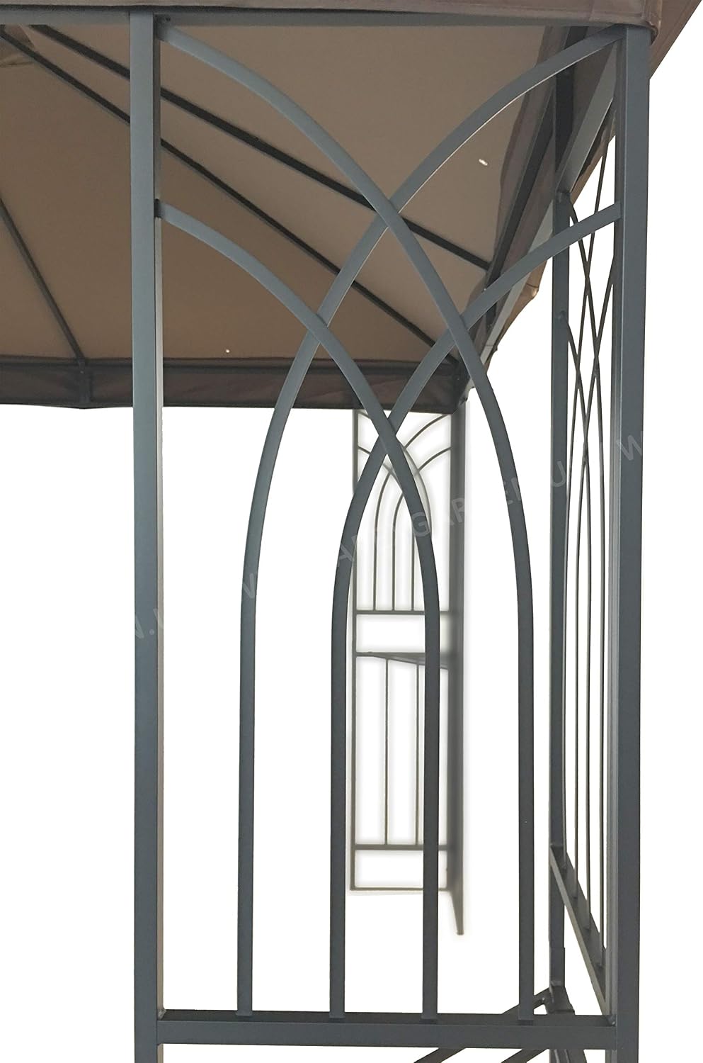 APEX GARDEN Harmony 10 ft. x 10 ft. Gazebo with Mosquito Net
