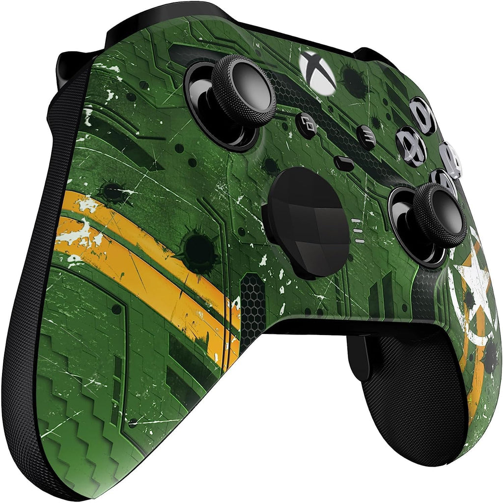 Custom Controllerzz Elite Series 2 Controller Compatible With Xbox One, Xbox Series S, and Xbox Series X (WWII v2)