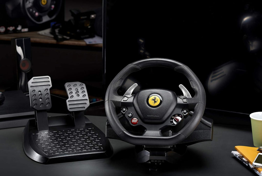 Thrustmaster T80 Ferrari 488 GTB Edition Racing Wheel (compatible w/ PS5, PS5 Pro, PS4 & PC)