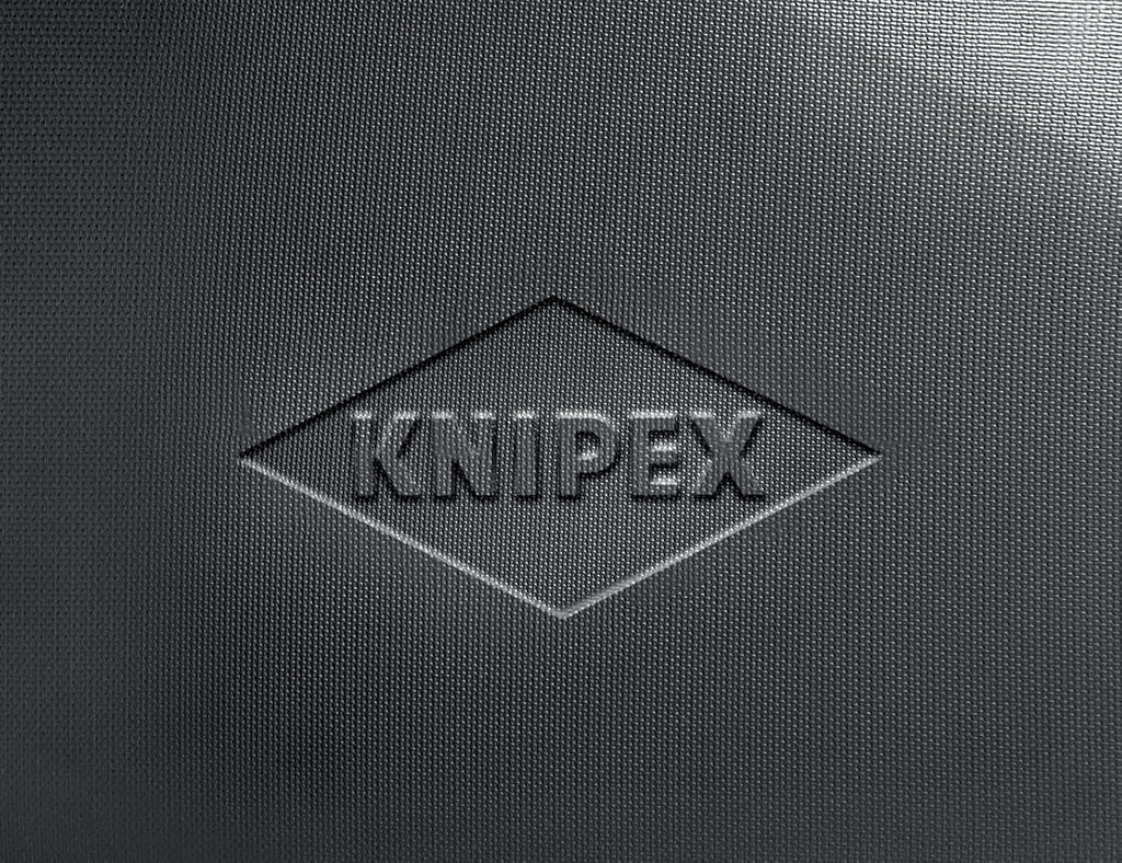 KNIPEX Tool Case 'Big Basic Move', Empty, on Wheels, Telescopic Handle, 54 Inserting Options, 33 L Volume, Tool Trolley, Rolling Toolbox, 00 21 06 LE