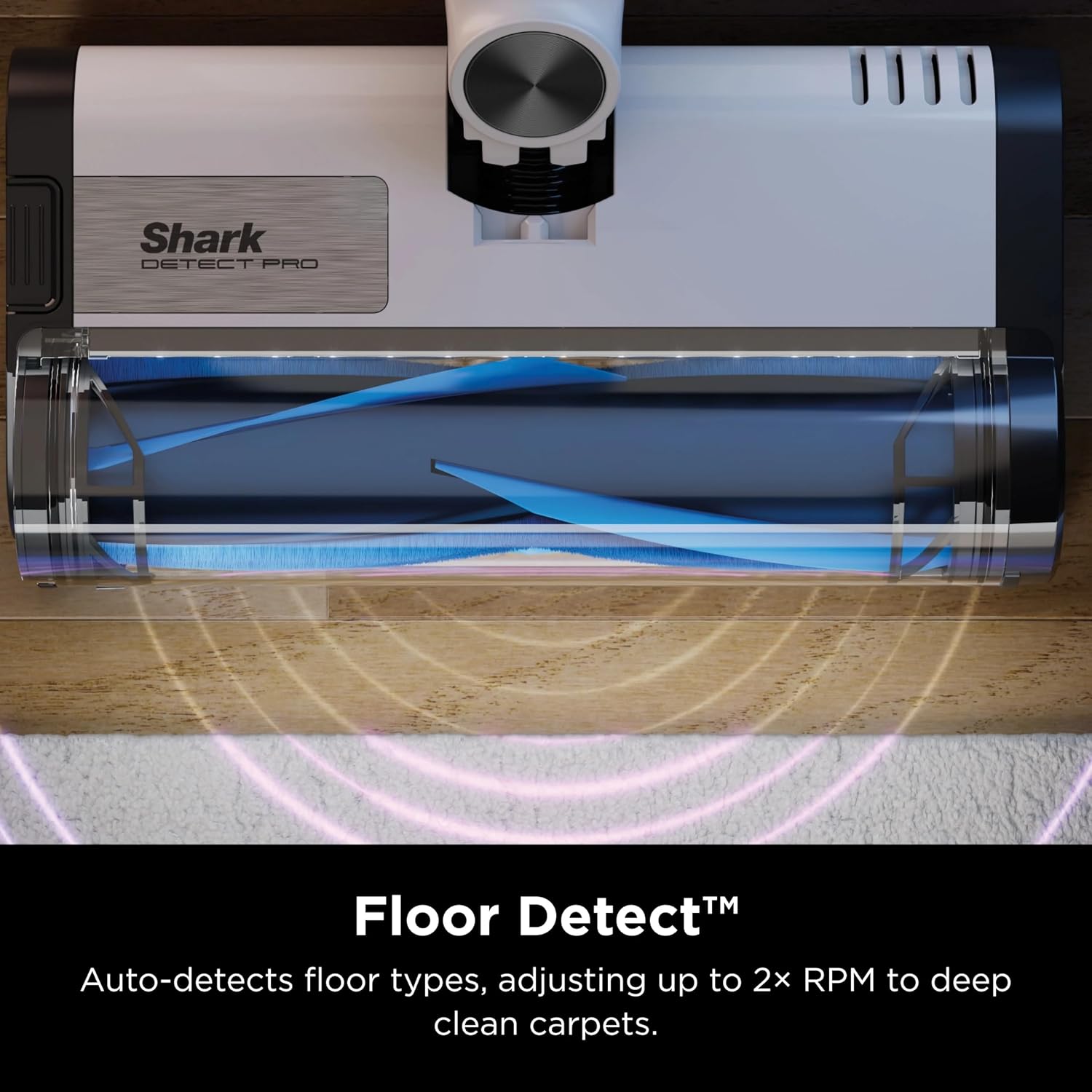 SHARK IW3525Q Detect Pro Auto-Empty System - Lightweight Cordless Stick Vacuum for Pet Hair with HEPA Filter, Odor Neutralizer, Portable Handheld, Charging Dock, Tools (Renewed) (White + Peacock)