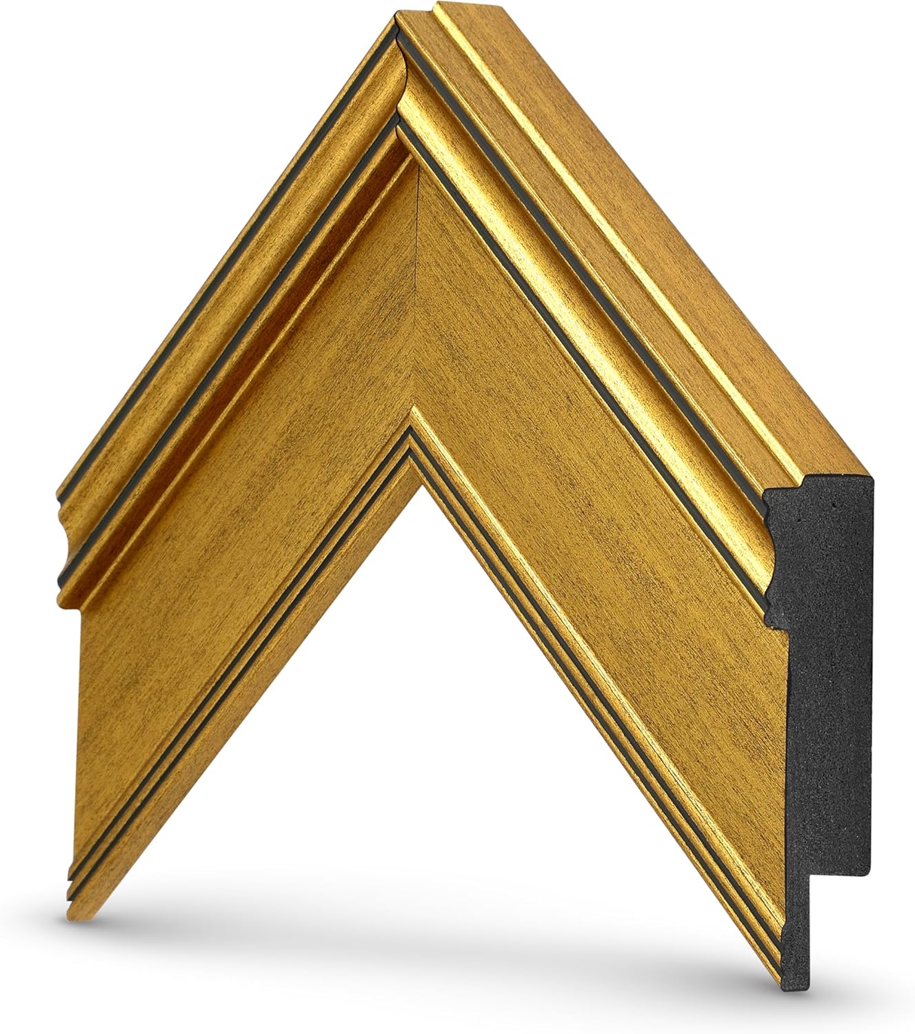 Antique Gold 43' Premiere Deco TV Frame - Compatible ONLY with Samsung The Frame TVs (Fits 2021-2026, LS03A, LS03B, LS03C, LS03D, LS03FA)