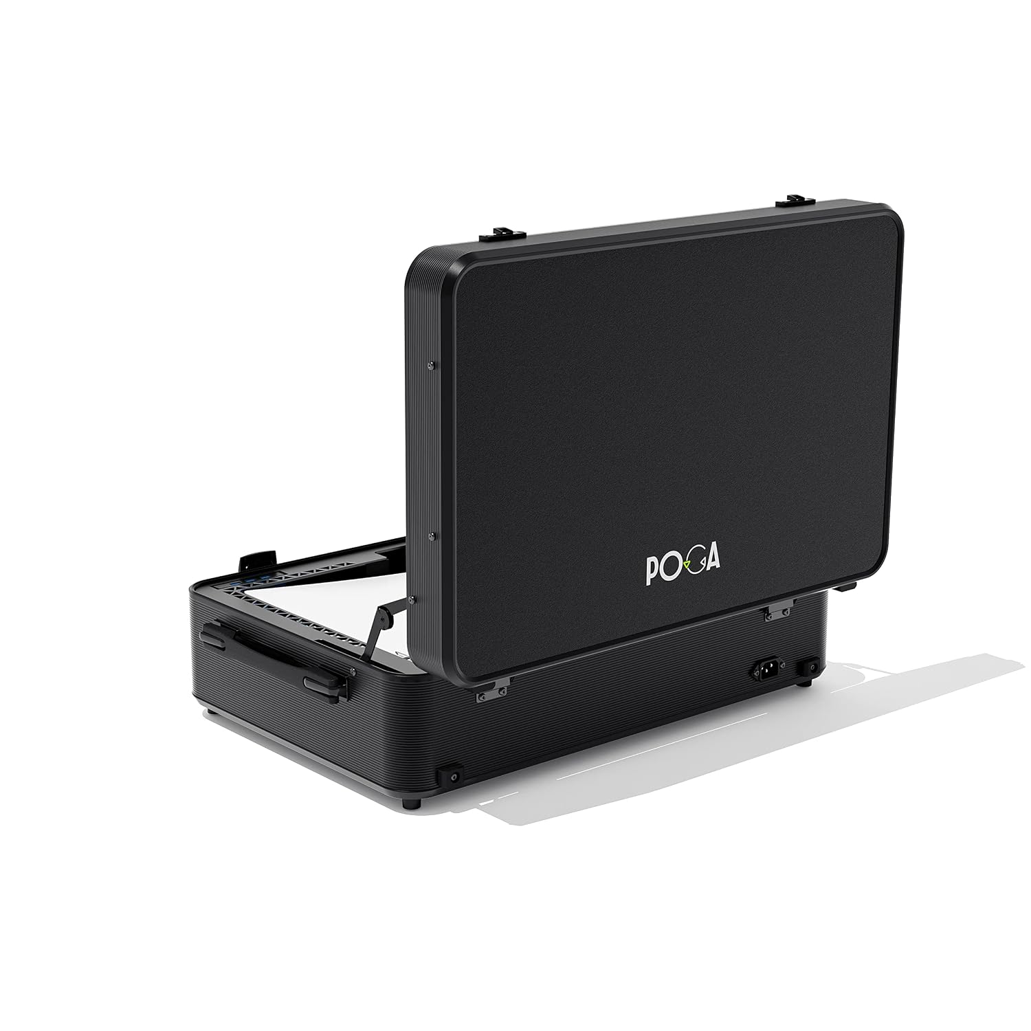 POGA LUX PlayStation 5 Premium Portable Console Travel Case incl. Trolley and 24'' AOC Gaming Monitor - Black