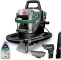 BISSELL Little Green Pet Pro Portable Carpet and Upholstery Deep Cleaner, Car/Auto Detailer with Self-Cleaning Tough Stain, Pet Hair Removal, Crevice Tool (3909)