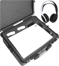 Case Club Carrying Case for PS5 (Gen 1 Disc or Digital) - Hard Shell Travel Case for Playstation 5 Console, Headset, Controllers, Games, PS5 Stand, Accessories - Waterproof