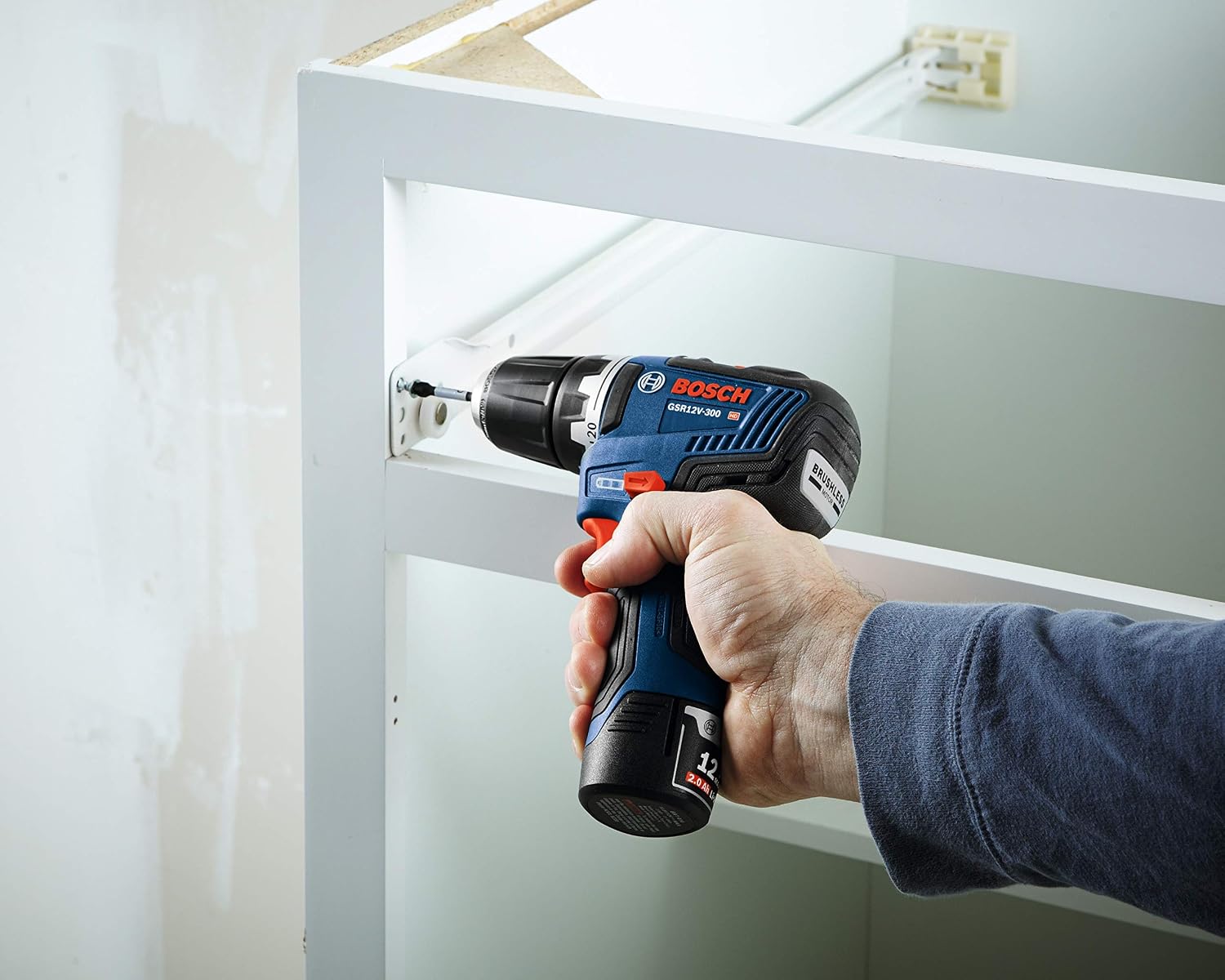 Bosch GXL12V-220B22 12V Max 2-Tool Combo Kit with 3/8 In. Drill/Driver, 1/4 In. Hex Impact Driver and (2) 2.0 Ah Batteries