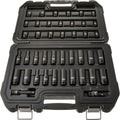 DEWALT Impact Socket Set, Combination, SAE/MM, 3/8-Inch Drive, 42-Piece (DWMT19248)