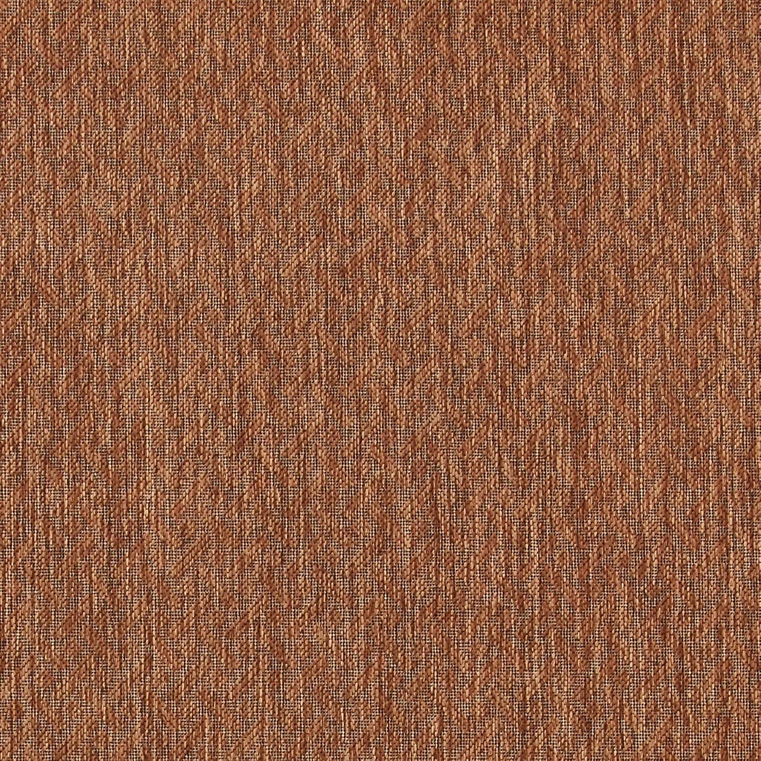 Gertmenian Indoor Outdoor Classic Flatweave Area Rug, Stain & UV Resistant Carpet, Deck, Patio, Poolside & Mudroom, 8x10 Ft Large, Border, Black Tan, 21515