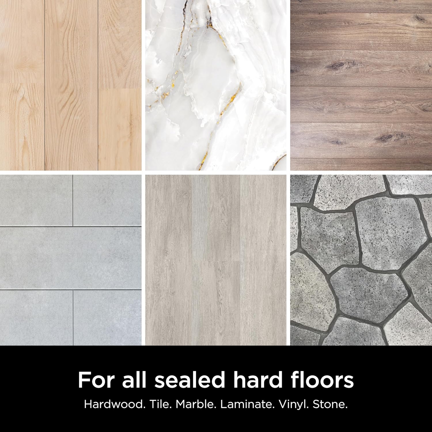 Shark HydroDuo with Dirt-Reveal Technology, Cordless, Everyday Hard Floor Cleaning System, Wet & Dry Debris Pickup, Mops & Scrubs All at Once, Hardwood, Tile, Laminate & Stone, Stone Metallic, WW201