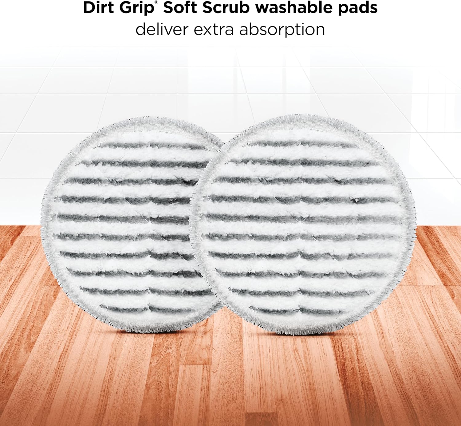 Shark Steam & Scrub All-in-One Scrubbing and Sanitizing Hard Floor Steam Mop, 2 Steam Modes, 2 Dirt Grip Soft Scrub Pads Included, XL Removable Water Tank, Swivel Steering, Teal, S8002BRN