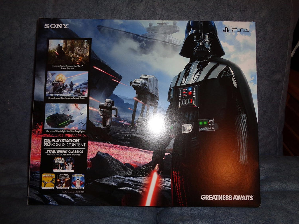500GB PlayStation 4 Console - Limited Edition Star WarsBattlefront Bundle