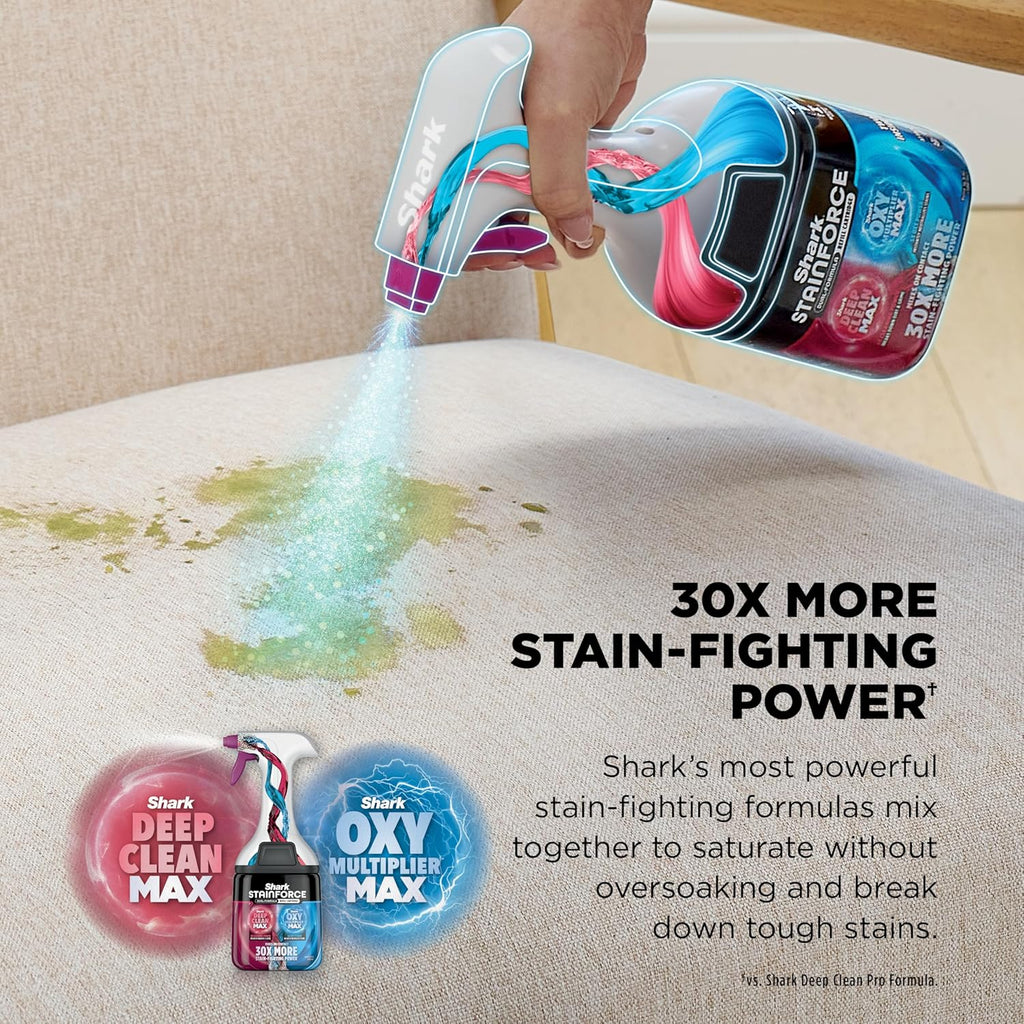 Shark EveryMess™ | Ultra-Powerful 3-in-1 Wet Vac, Dry Vac, & Stain Eliminator | StainForce Technology, Perfect for Homes, Pets, and Cars | 3 Accessories and Cleaning Solution | Blue | VX102BRN