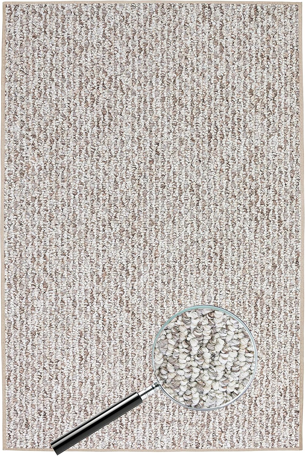 KOECKRITZ Earthenware Berber Style Economical Solutions Starlight Collection | 20.5 Oz | Scroll Loop Carpet Custom Area Rugs, Mats & Runners | Durable Tight Weave (11' X 12')