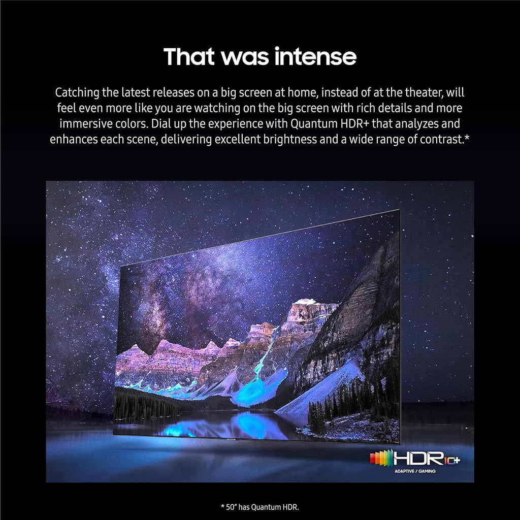 SAMSUNG 75-Inch 4K QLED Smart TV QN75Q80CAFXZA - Titan Black (Renewed)