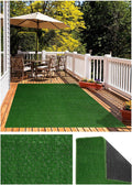 KOECKRITZ Outdoor Turf Rug – Weather-Resistant Artificial Grass Carpet for Patio, Deck, Porch, Gazebo, Boat & Pool – Lightweight, Fade-Resistant - 12 x 12