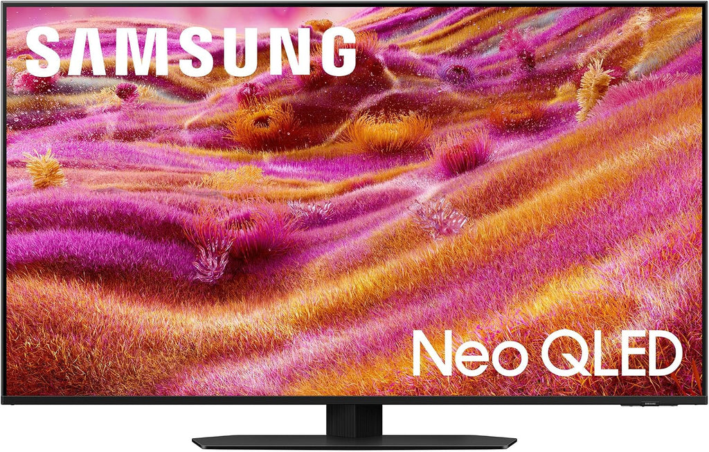 Samsung QN43QN90FAFXZA 43 Inch Neo QLED 4K QN90F Vision AI Smart TV with a Walts TILT-EXTENSION-37-90 Tilt Mount and Amber Protection 3-Outlet-Surge Surge Protector (2025)