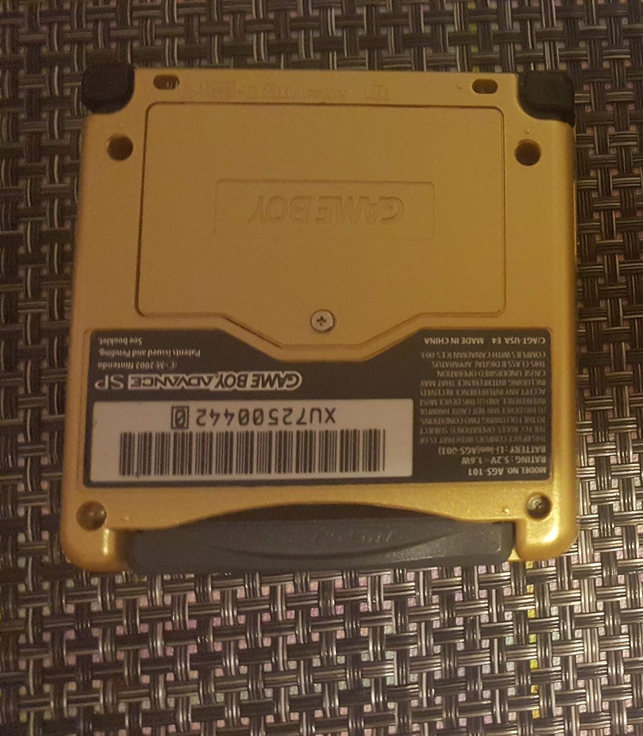 Game Boy Advance SP- Gold