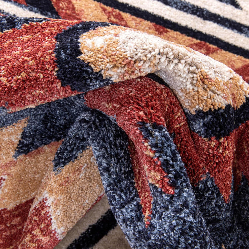Well Woven Tulsa Lea Cream Traditional Southwestern Tribal 5x7 (5'3' x 7'3') Area Rug
