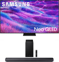 Samsung QN75QN80FAFXZA 75 Inch Neo QLED QN80F Series Supreme UHD 4K TV with a HW-Q600F Q Series Soundbar 3.1.2 Ch Sound and Subwoofer (2025)