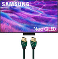 Samsung QN55QN80FAFXZA 55 Inch Neo QLED QN80F Series Supreme UHD 4K TV with an AudioQuest Forest 1.5M 48G 8K-10K HDMI Digital Cable (2025)