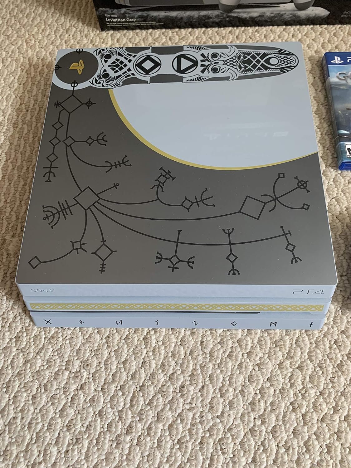 PlayStation 4 Pro 1TB Limited Edition Console - God of War Bundle [Discontinued]