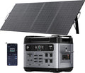 OUKITEL P2001 Pro 3200W/2048Wh Power Station With 400W Solar Panel, Solar Generator with 4 AC Outlets (6400W Peak), 1.5H Full Charging, APP Control Battery Backup for Home, Camping