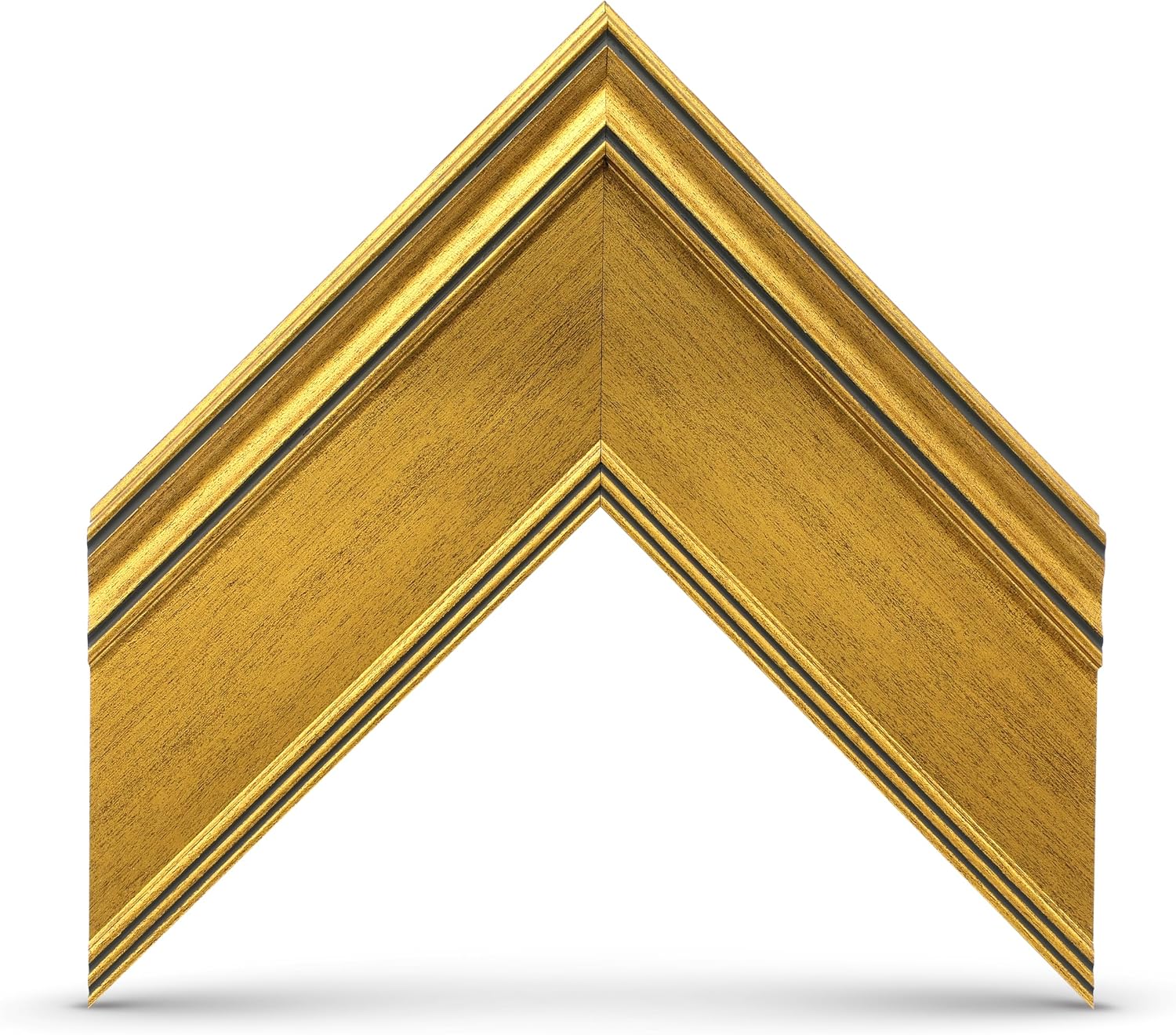 Antique Gold 75' Premiere Deco TV Frame - Compatible ONLY with Samsung The Frame TV and Pro TVs (Fits 2021-2026, LS03A, LS03B,LS03C,LS03D,LS03FA,LS03FW)