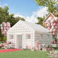 EROMMY 20x16.5x12 FT Large White Inflatable Nightclub, Blow Up Party Tent Portable with 950W Blower, Disco Night Club Tent for Adult Birthday Party Business Rental
