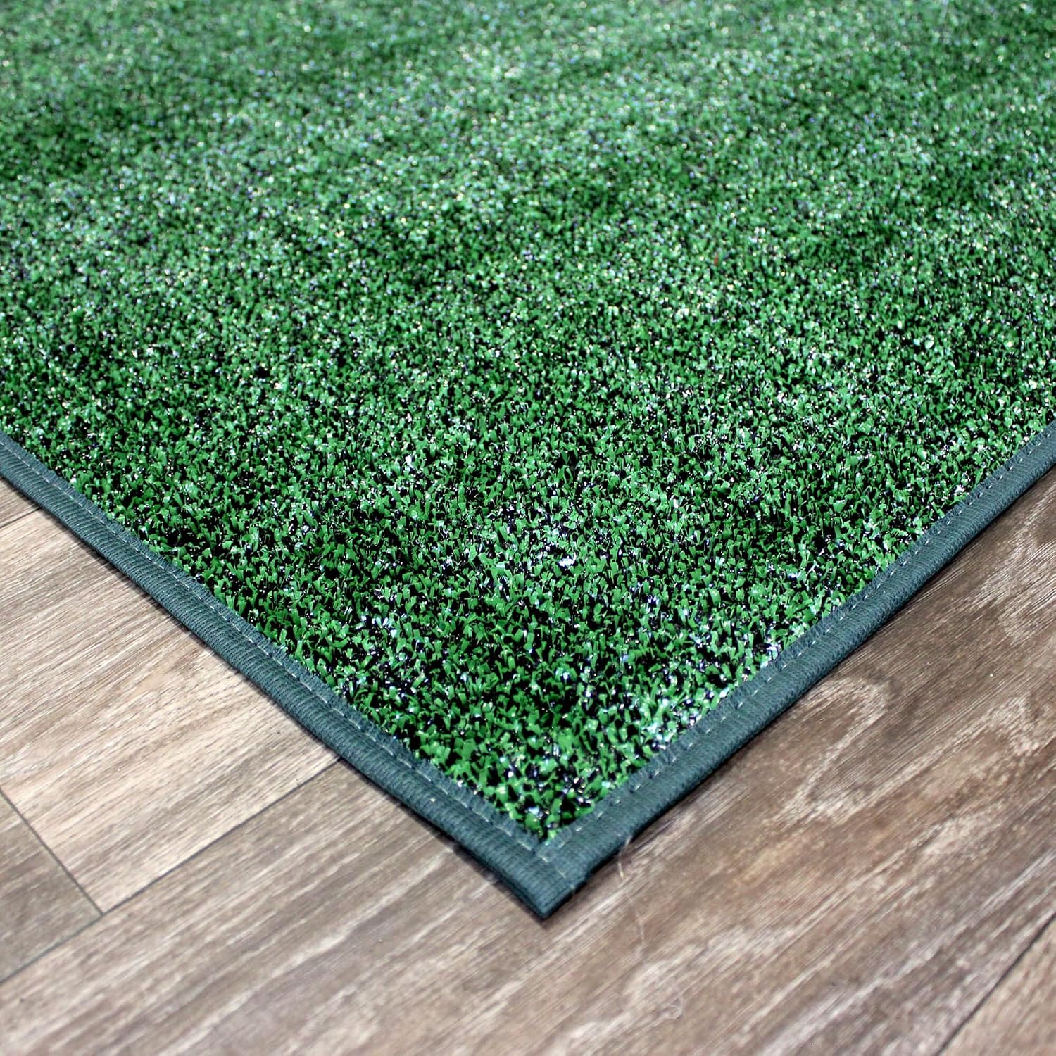 KOECKRITZ Outdoor Turf Rug – Weather-Resistant Artificial Grass Carpet for Patio, Deck, Porch, Gazebo, Boat & Pool – Lightweight, Fade-Resistant - 8' x 12' Holly Leaf