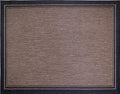 Gertmenian Indoor/Outdoor Flatweave Area Rug - 6x9 Medium, Stain & UV Resistant, Ideal for Deck, Patio, Poolside, Mudroom - Simple Border, Black Nut Brown, 22225