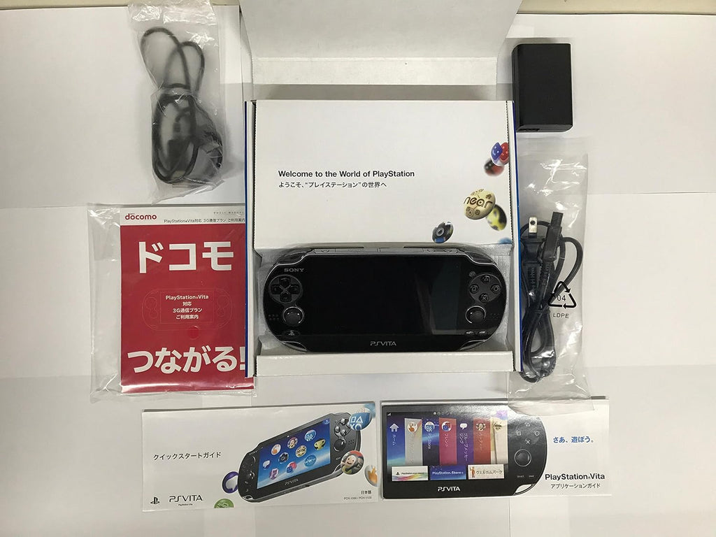 PlayStation Vita 3G/Wi‐Fi Model Crystal Black [Japan Import]