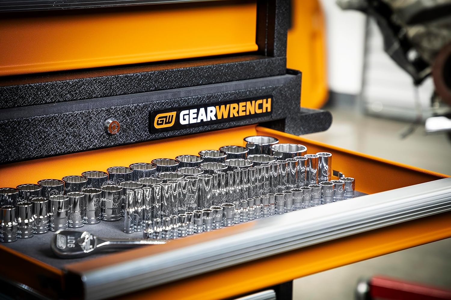 GEARWRENCH 176 Piece 1/4', 3/8' & 1/2' Drive 12 Point Standard and Deep SAE/Metric Master Socket Set - 89074