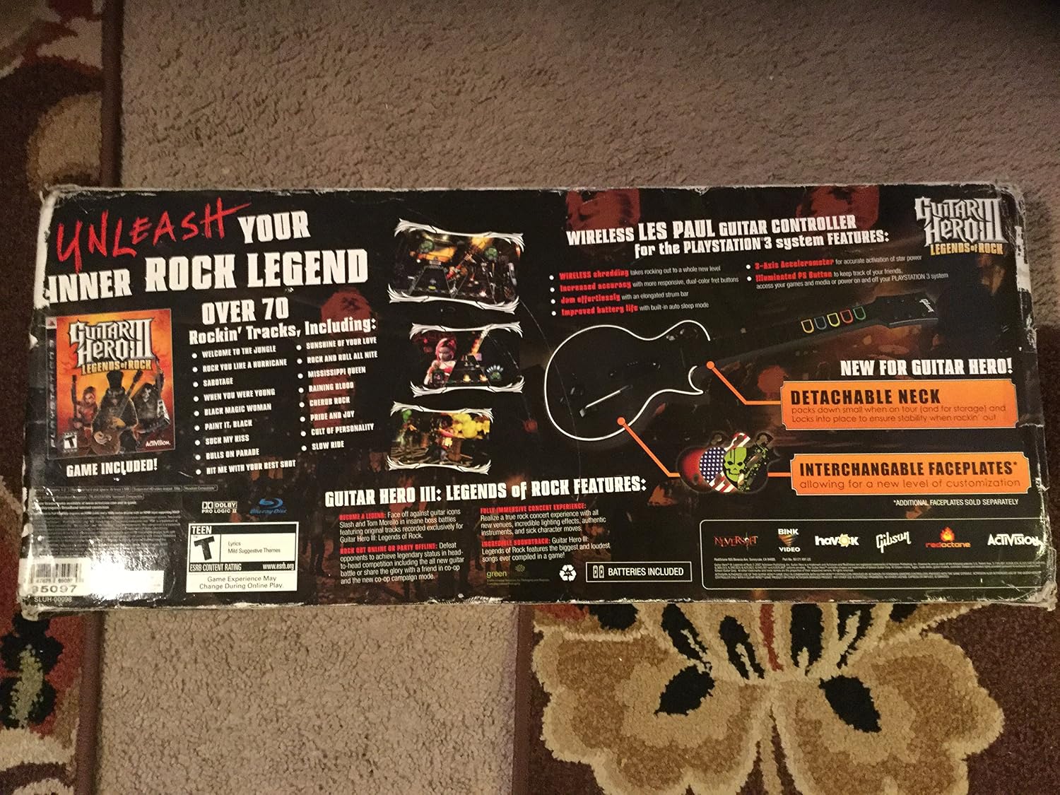 Guitar Hero III: Legends of Rock Wireless Bundle