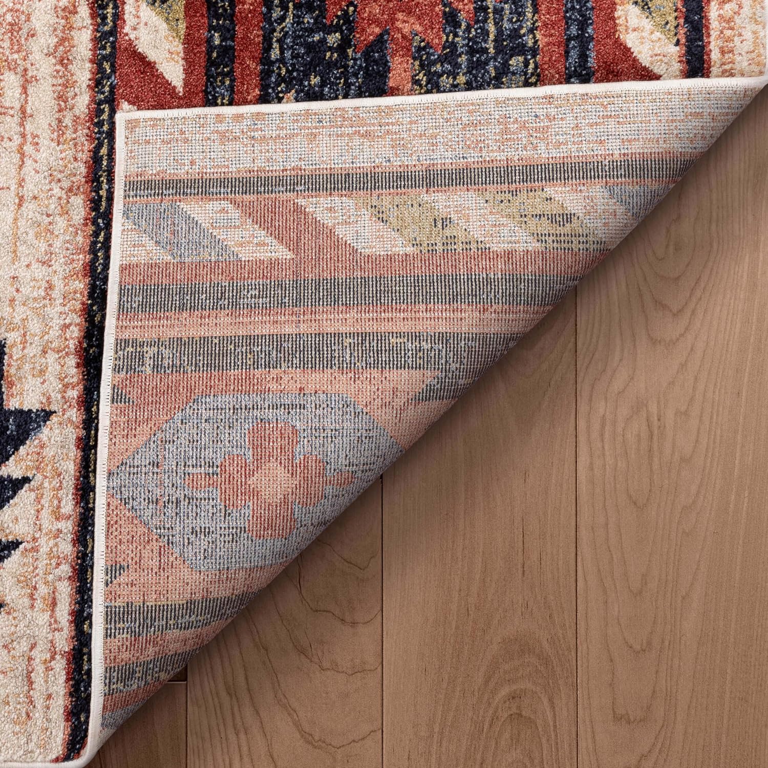 Well Woven Tulsa Lea Cream Traditional Southwestern Tribal 5x7 (5'3' x 7'3') Area Rug